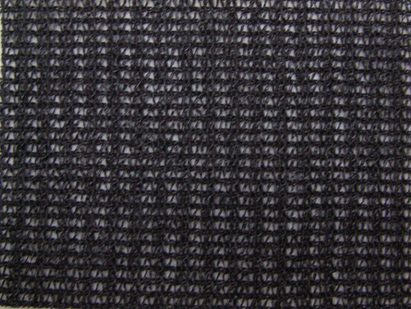 black 80% knitted shade tarp