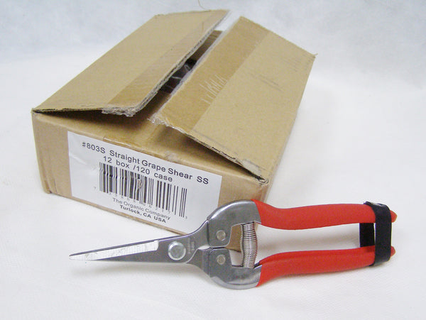 case of Organic stainless steel pruners