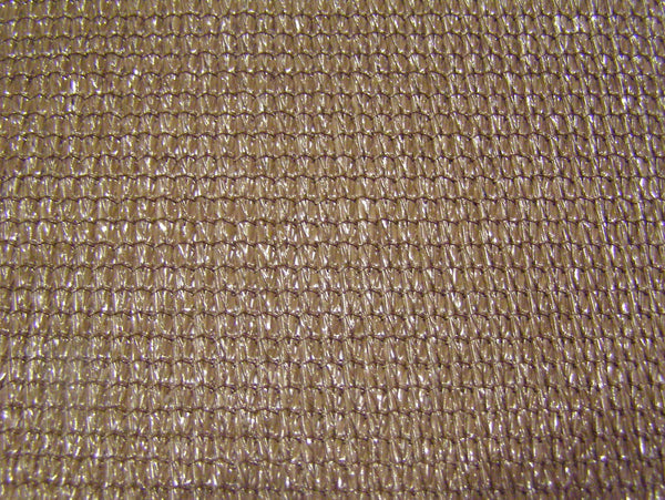 95 percent brown shade fabric