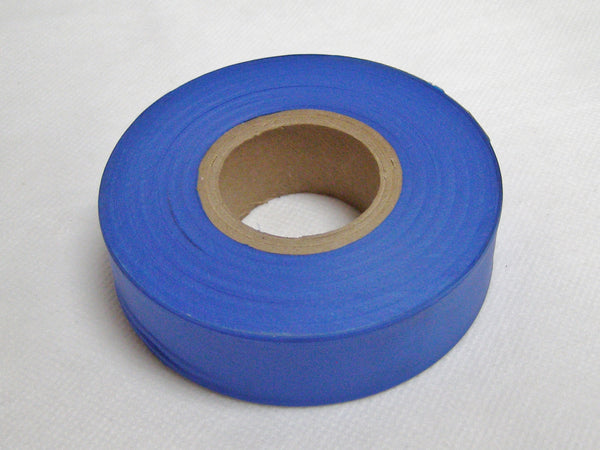 blue surveyors tape