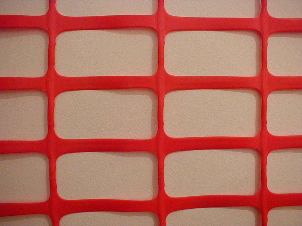 orange safety fence