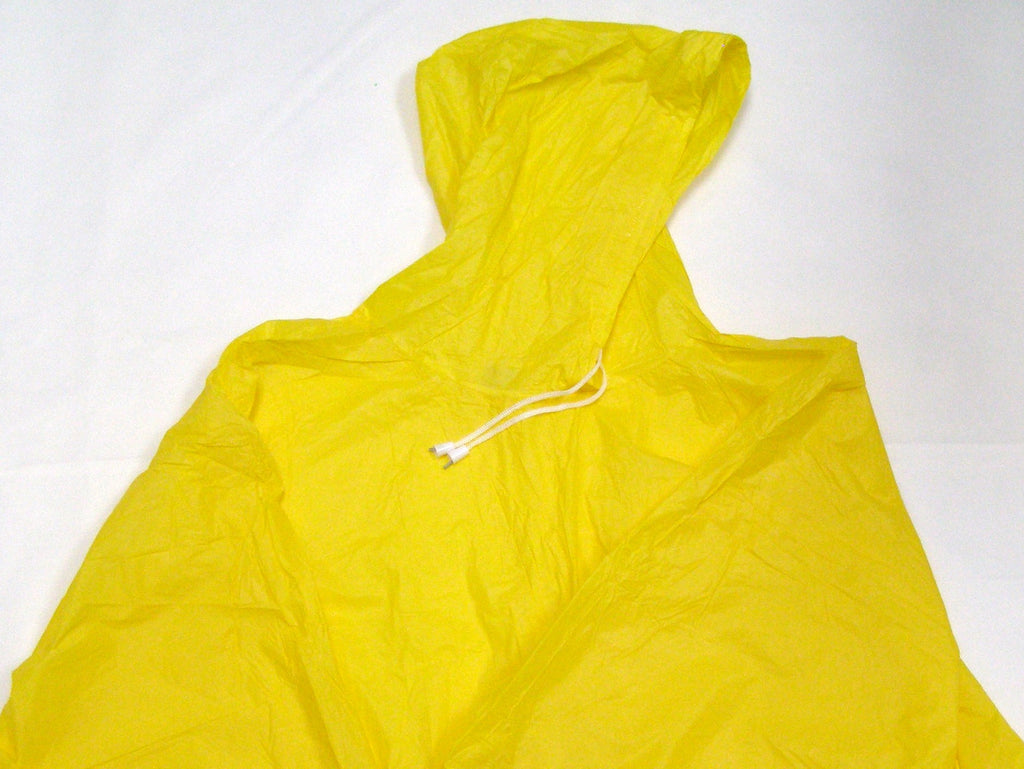 vinyl rain poncho