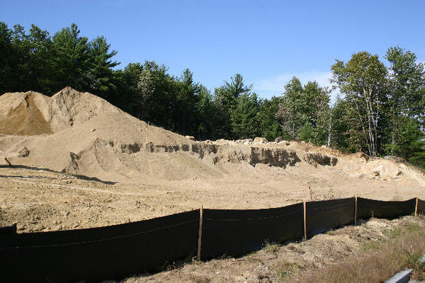 contractors grade silt fence