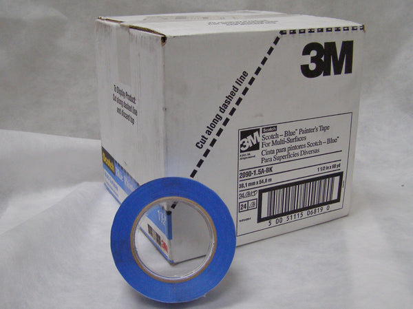 case of 3M Blue 1.5" 2090 masking tape