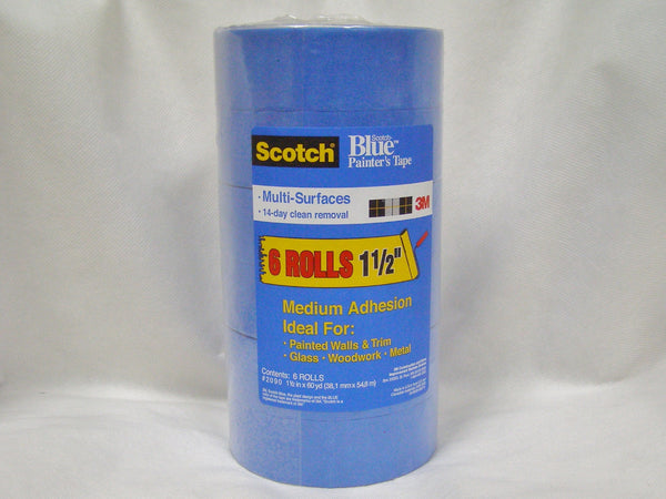 sleeve of 3M Blue 1.5" 2090 masking tape