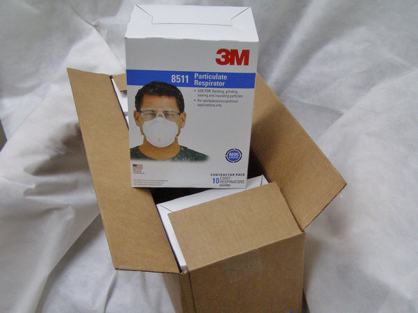 case of 3M 8511 dust masks
