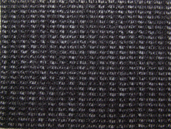 black 80% knitted shade tarp