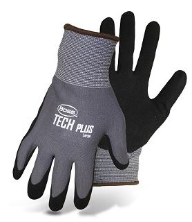 Glove, Boss Tech Foam Nitrile Coated Glove