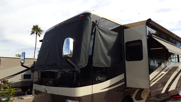 motorhome windshield shade