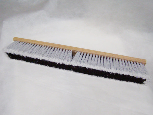 medium/soft bristle push broom