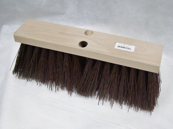 coarse street push broom