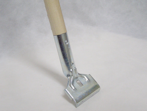 bolt on push broom handle