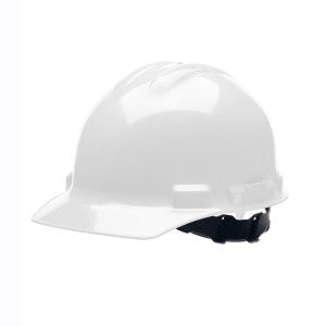 white cap style hard hat
