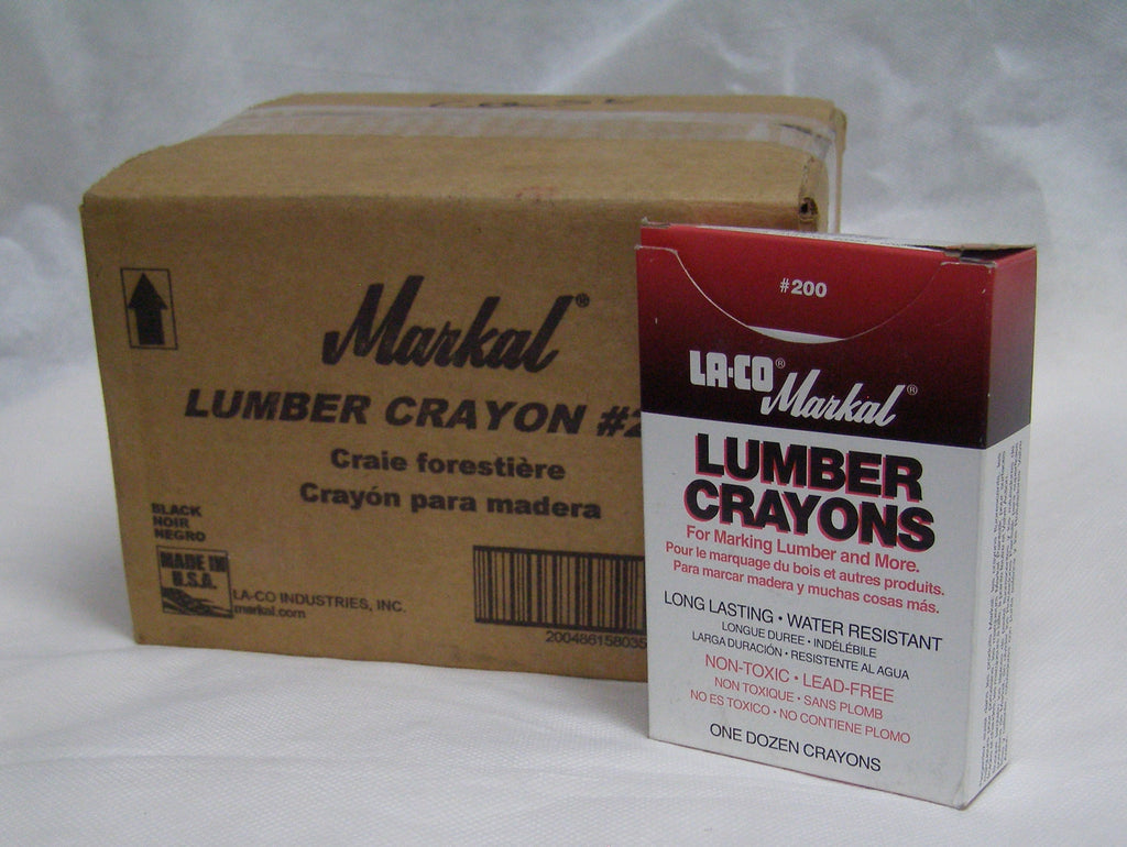 Markal Lumber Crayon #500- Box of 12