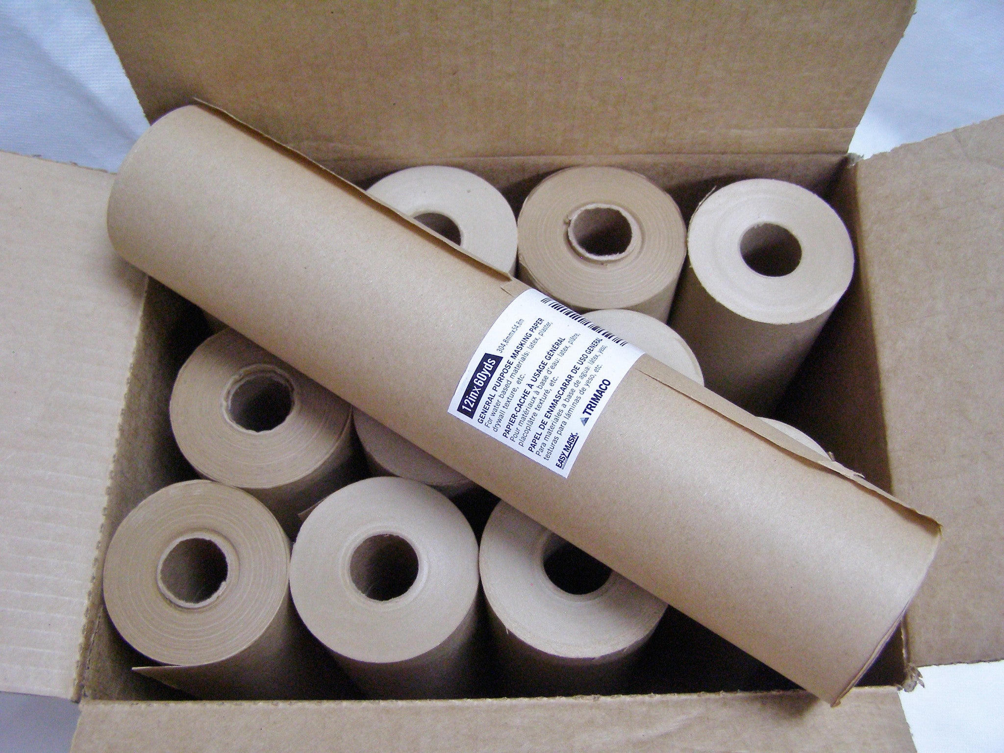 Trimaco 18 in. x 180 ft. Brown Masking Paper