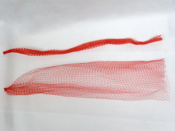stretch red netting bags