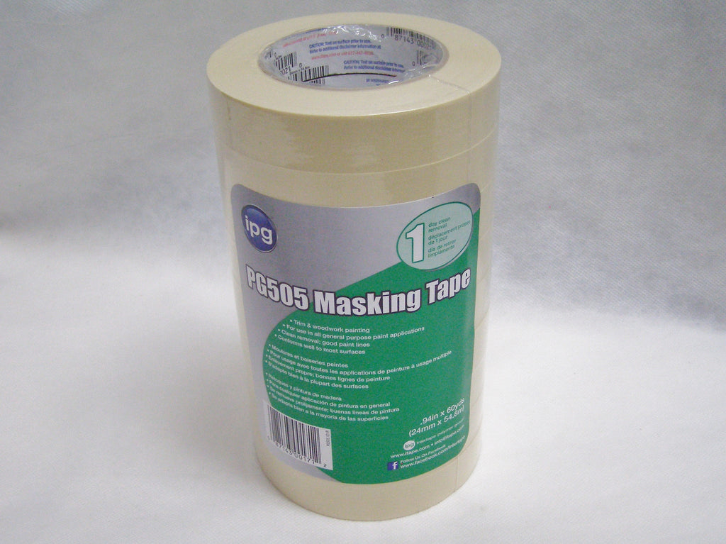 IPG PG505 Masking Tape 1″ 36/Case – Inline Distributing Company