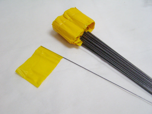 yellow pin flag