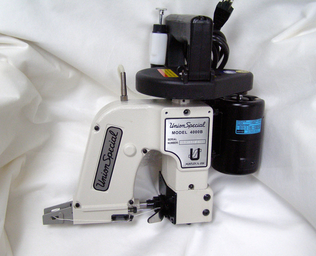 Double Needle Bag Closer Sewing Machine with Pump