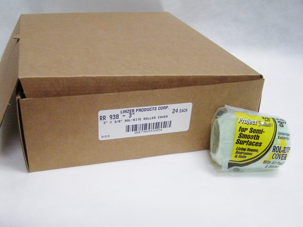 3" roller covers