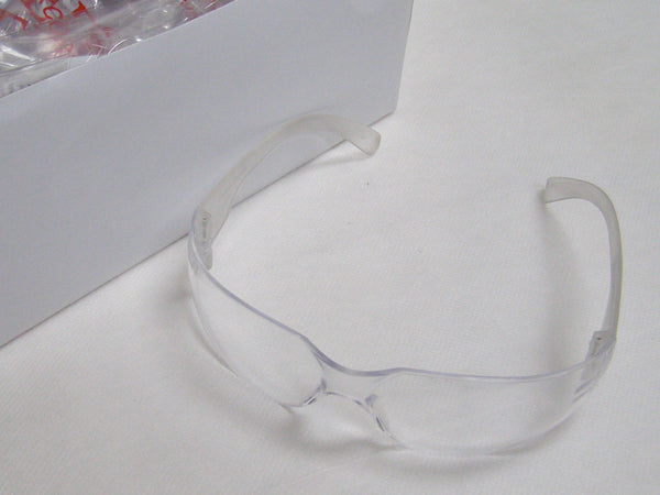 case of bulldog clear safety glasses