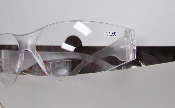 reader clear safety glasses