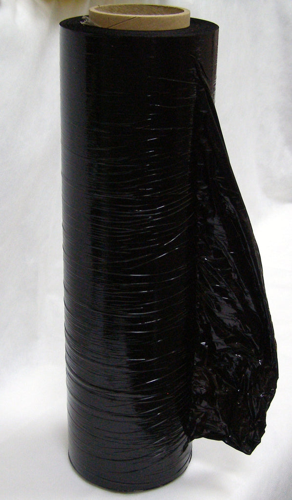black stretch wrap