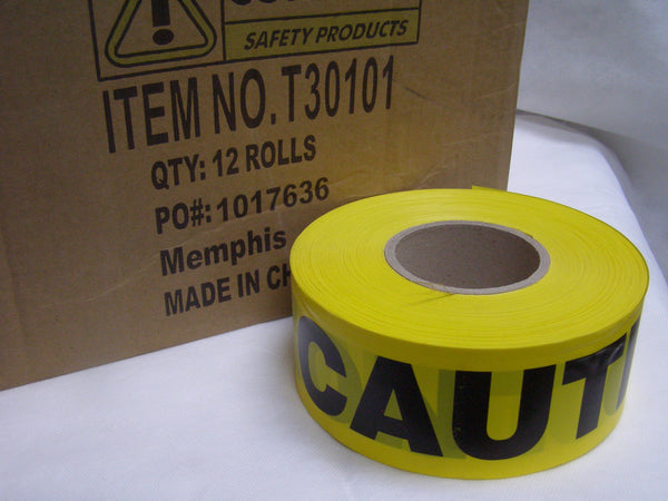 case of premium CAUTION tape