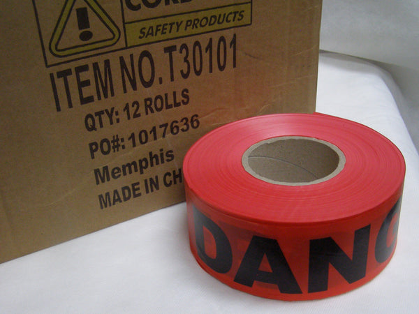 case of premium DANGER tape